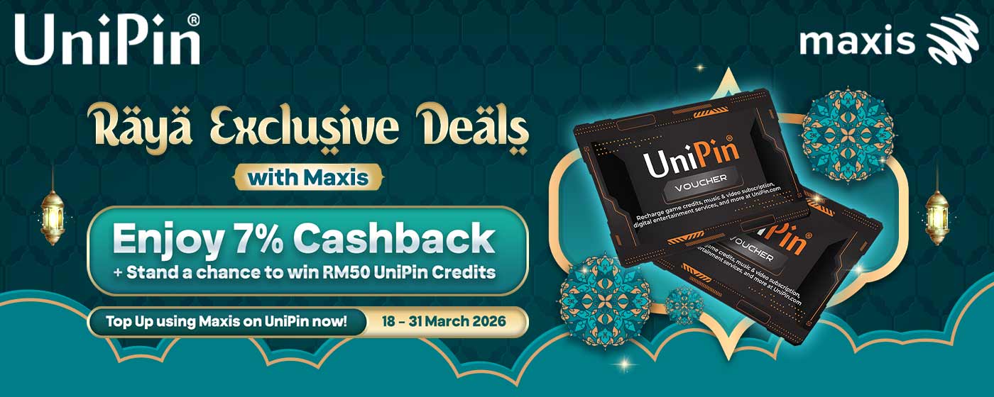 Raya Exclusive Deals with Maxis, Enjoy Cashback & Win Rewards!